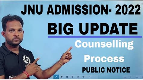 Jnu Admission 2022 Counselling Portal Latest Notice Cuet Counselling Process 2022 Jnuba2022