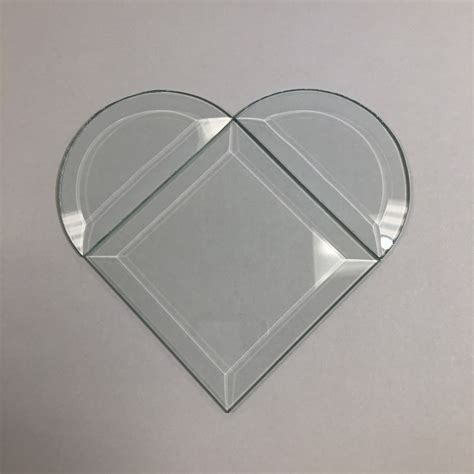 Clear Glass Bevel Cluster Mge Glass House Store