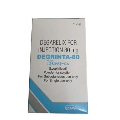 Intas Pharmaceuticals Degrinta Mg Degarelix Injection Pack Of Vial