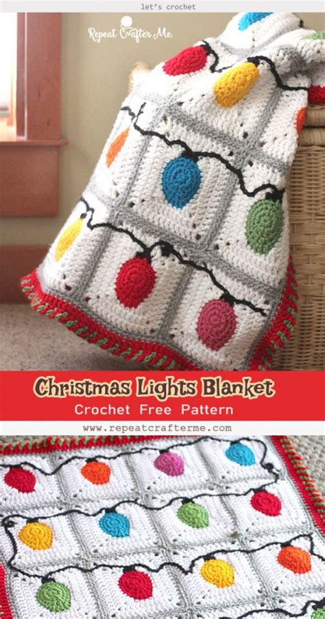 Christmas Blanket Crochet Free Pattern