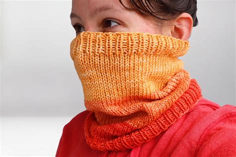 Neck Gaiter Knitting Pattern