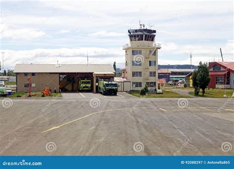 Airport of Balmaceda, Chile Editorial Photography - Image of american ...