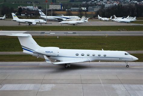 Gulfstream G5 Executive Jet Management N585JC ZRH Januar Flickr