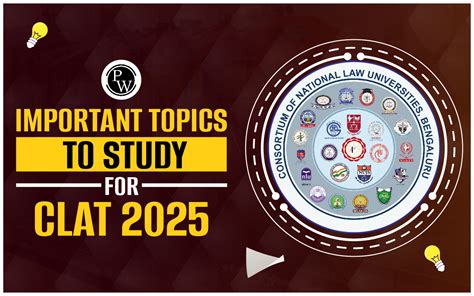 Important Topics To Study For Clat 2025 English Language Gk And