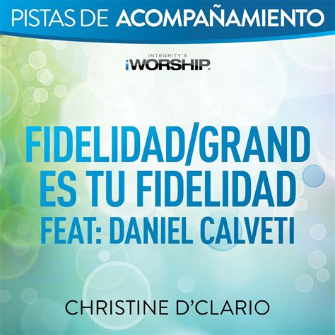 Fidelidad Grande Es Tu Fidelidad Pista de Acompañamiento EP by