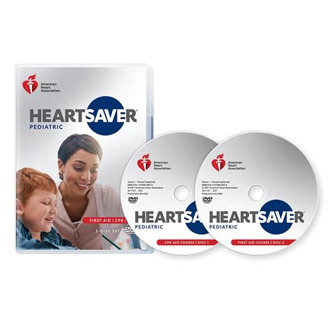 Aha Heartsaver® Pediatric First Aid Cpr Aed Dvd Set Shop Vitali