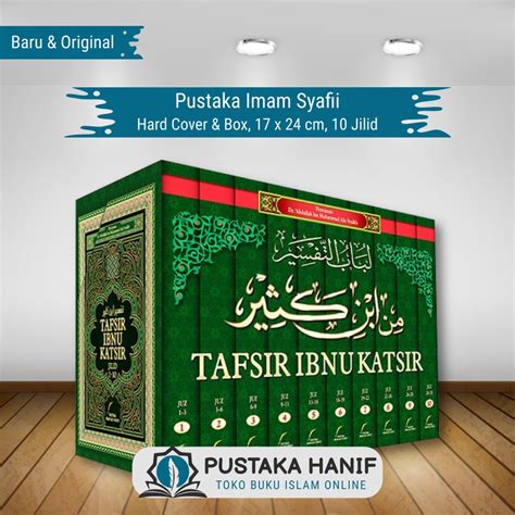 Jual Buku Tafsir Ibnu Katsir Lengkap Jilid Pustaka Imam Syafii