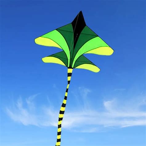 Free Shipping 10pcslot Green Plane Kite Line Ripstop Nylon Kid Kite