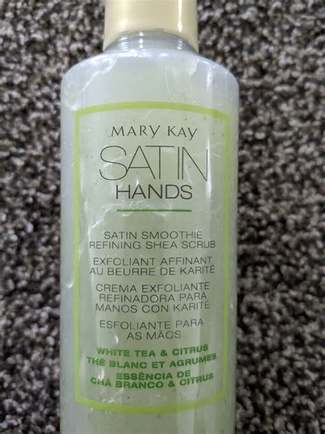 Mary Kay Satin Hands White Tea Citrus Satin Smoothie Hand Scrub