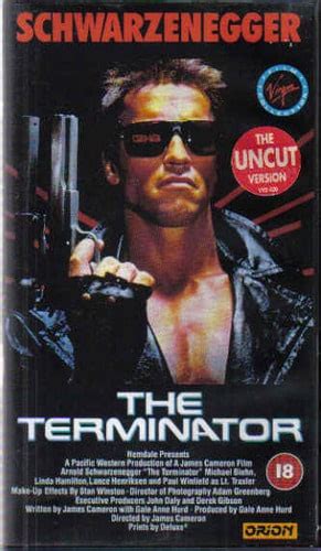 Picture Of Terminator Special Edition Vhs 1985