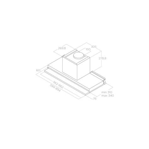 Elica Boxin Dry Cm Built In Extractor Hood Kdh Electrical