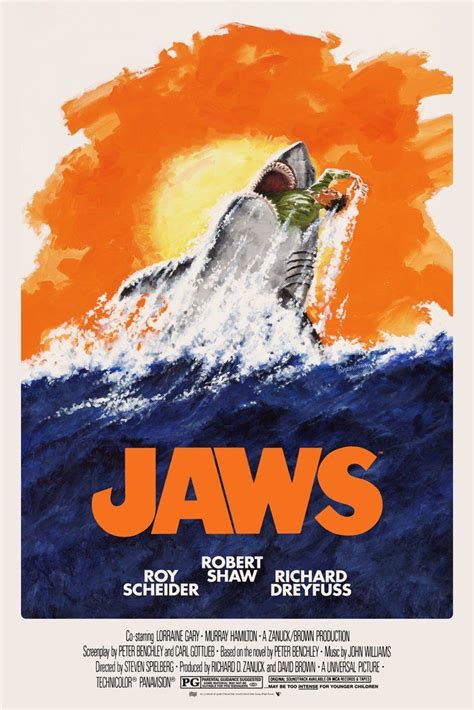 Movie posters, Jaws movie poster, Alternative movie posters