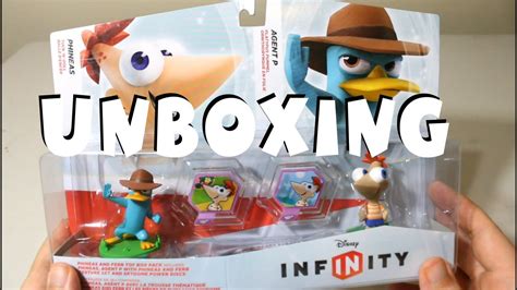 Disney Infinity Phineas And Ferb Toy Box Pack Unboxing 1080p Hd Youtube