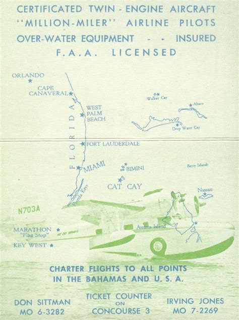 History of airline service at Marathon, FL 1959-1989 - Sunshine Skies