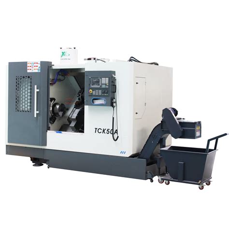 Inclined Bed CNC Lathe 800mm Center Slant Bed CNC Lathe Turning Center