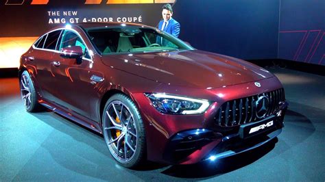 2022 Mercedes Amg Gt 4 Door Coupe New Gt53 Full Review Interior