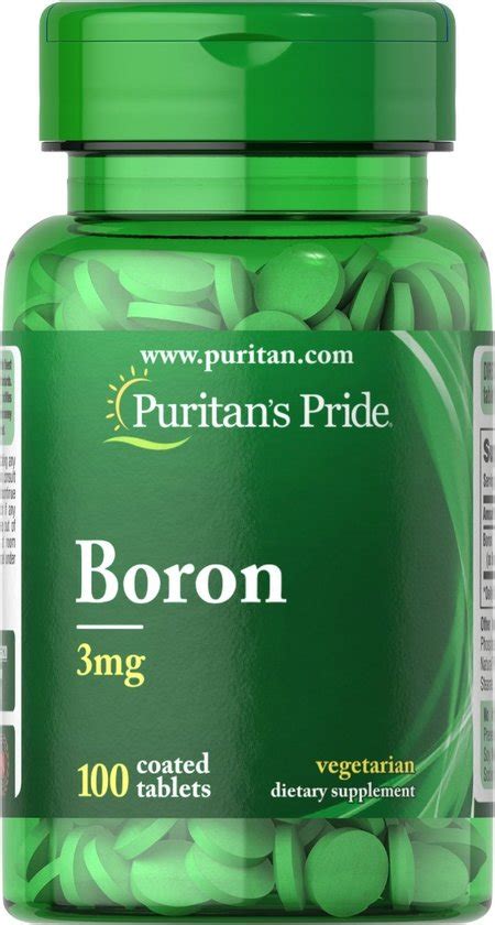 Puritan S Pride Magnesium 250 Mg 100 Caplets Bol