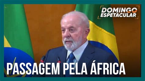 Presidente Lula Encerra Passagem Pela Frica Ap S Visitar Egito E