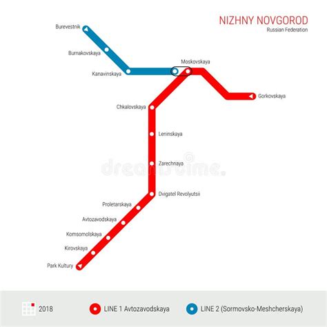 Mapa Do Vetor Da Federação Russa De Nizhny Novgorod Regime De Trânsito