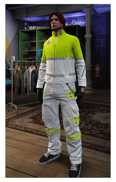 English High Vis Ems Uniform Pack Gta Mods