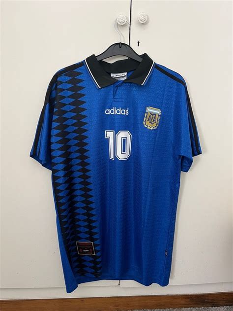 Camiseta Oficial Argentina Mundial 94 De Segunda Mano Por 40 Eur En O