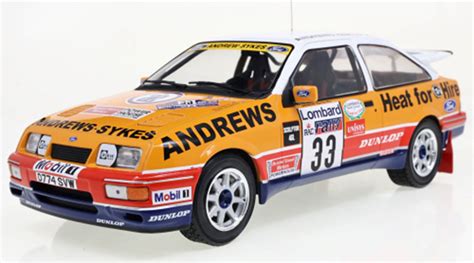 Modellauto Ford Sierra RS Cosworth No 33 Rally WM Rallye RAC Lombard