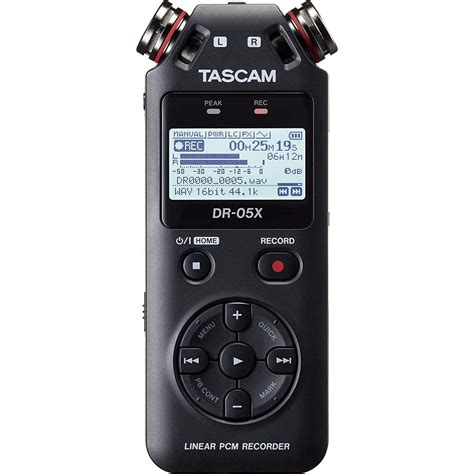 Tascam DR-05X Stereo Handheld Digital Audio Recorder and USB Audio ...