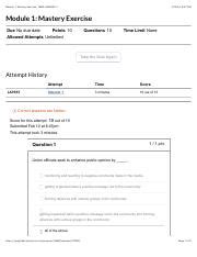 Module Mastery Exercise Wd Hrm Pdf Module Mastery