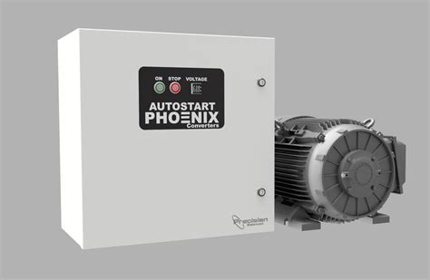 15 Hp Autostart Rotary Phase Converter Gpx15l Phoenix Phase Converters