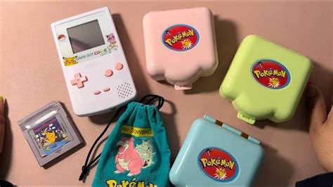 Asmr Vintage Pokemon Toys Gameboy Show And Tell Whispered Semi