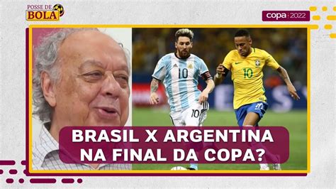 Trajano Brasileiro Quer Brasil X Argentina Na Final Da Copa