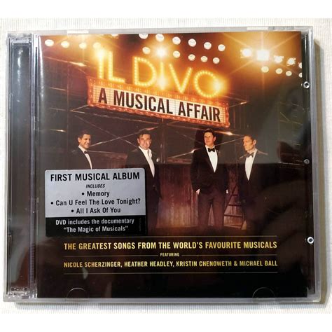 全新未拆 Cddvd Il Divo 美聲男伶 情定百老匯 A Musical Affair 港版 蝦皮購物