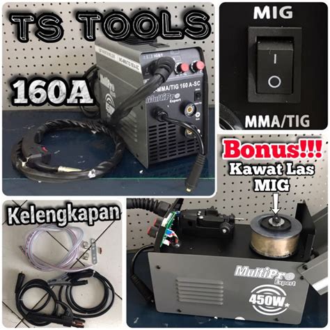 Jual Mesin Las Mig Mma Tig Multipro A Sc Inverter Las Co Tanpa Gas