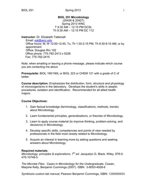 Biol Microbiology