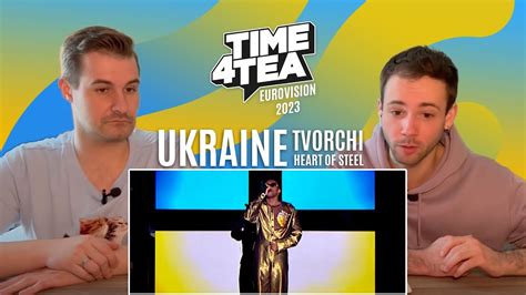 Ukraine Eurovision 2023 Reaction Video On Tvorchi With Heart Of