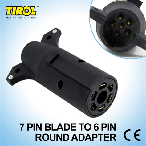 6 Pin To 7 Pin Trailer Adapter