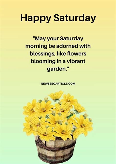 100 Best Saturday Morning Blessings Quotes To Inspire News Seo