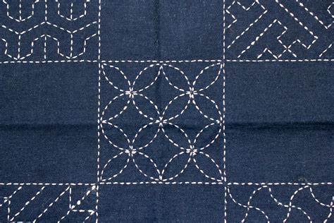 Wonderfil Specialty Threads Sashiko Embroidery By Hand Using Perle Cotton