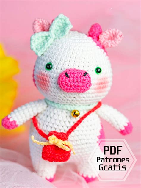 Patrón amigurumi Vaquita pdf