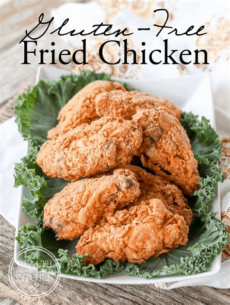 Crispy And Delicious Gluten Free Fried Chicken Health Starts In The Kitchen