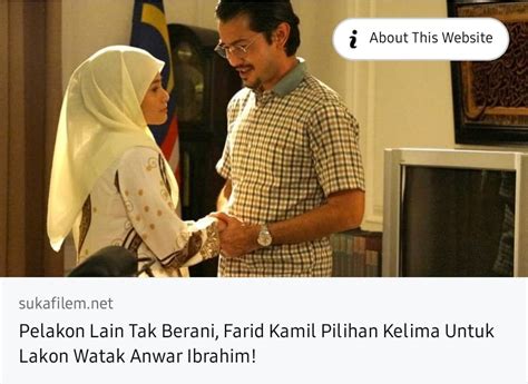 Sebelum Farid Kamil Ada Empat Orang Lain Yang Menolak Untuk Berlakon