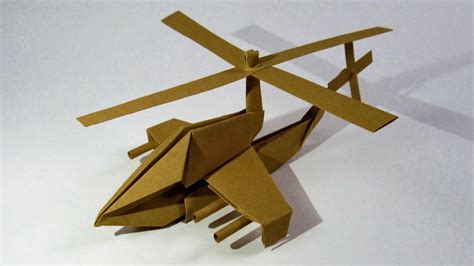 How To Make A Paper Helicopter Origami Helicopter Youtube