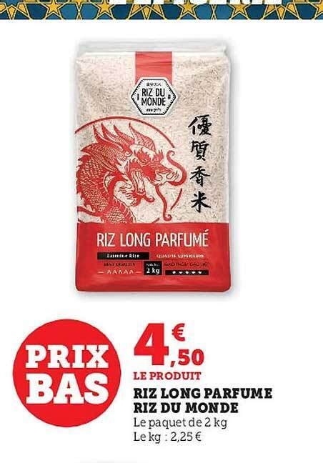 Promo Riz long parfumé riz du monde chez Hyper U