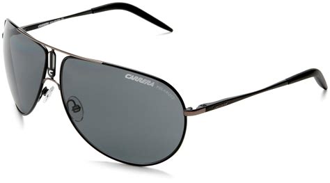 Buy Carrera Gipsy Aviator Sunglasses Black Frame Grey Lens One Size At