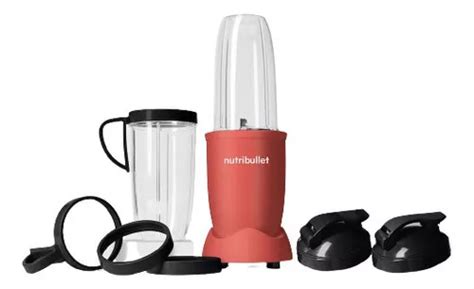 Licuadora Nutribullet Pro 900W 32 Fl Oz Burgundy Matte Con Vaso De