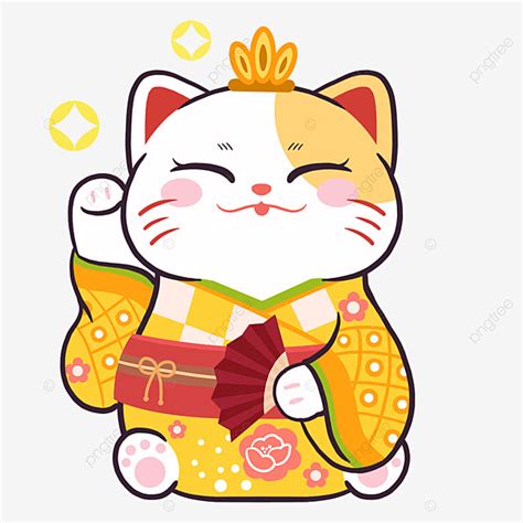 Japanese Lucky Cat Clipart Transparent Background Japanese 44 OFF