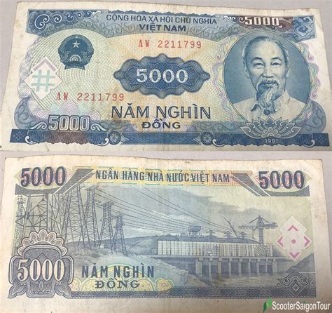 Vnd 5000 Banknote Guide To Vietnamese Currency Scooter Saigon Tours