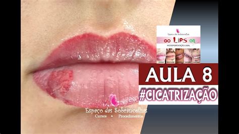 Micropigmentação Labial Aula8 CICATRIZAÇÃO