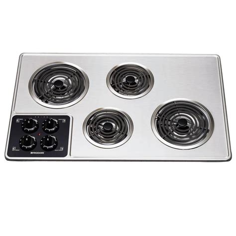 Frigidaire® 32 Inch Electric Cooktop Color Stainless Steel At