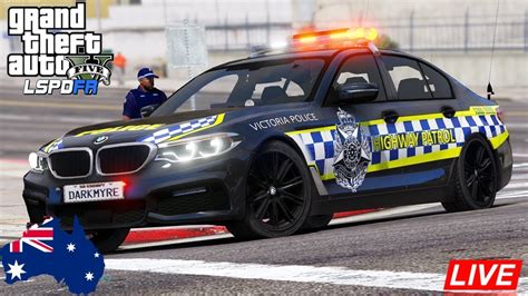 Gta Lspdfr Australia Victorian Bmw D City Patrol Youtube